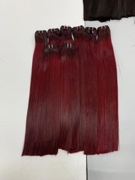 Bone straght red  hair