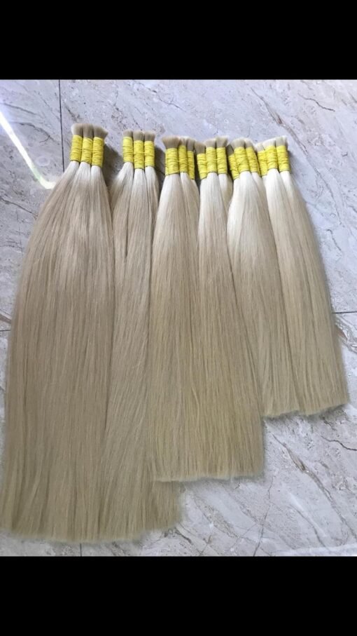 Bulk hair ,Blond Color