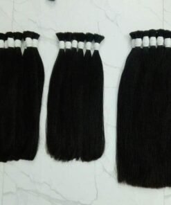 Double bulk hair color#1b