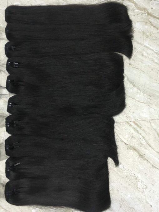 Super double straight weft hair - Image 4