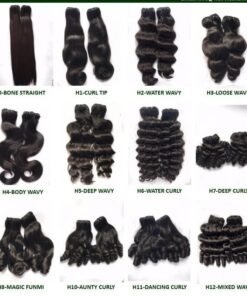 weft hair exsention