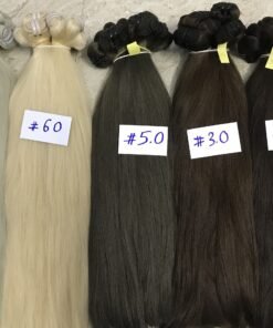 machine weft hair , color hair