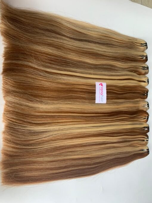 Weft hair straight color #10/$60