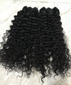 Curly burmese hair