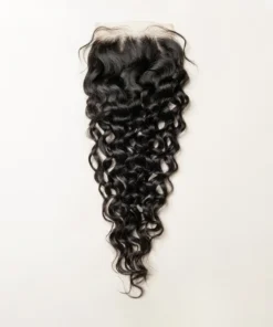 Closure 5x5 HD Lace Natural Wavy Natural Black Hair