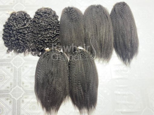 Wig Burmese Curly And Kinky Straight 300 gram per unit - Image 2