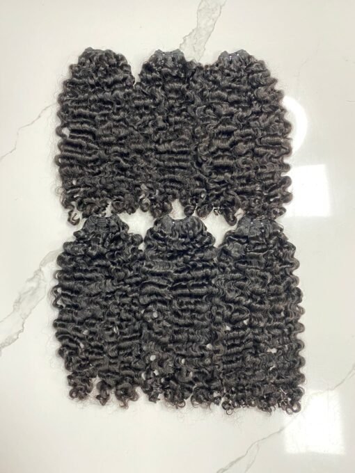 Burmes Curly Vietnamese Hair 8” to 40" Size Available - Image 3