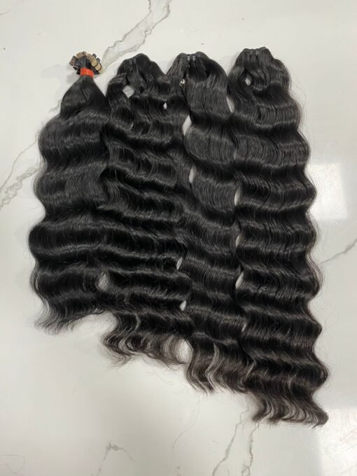Loose Wavy 100% Raw Hair Bundle Weft Hair - Image 4