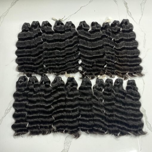 Loose Wavy 100% Raw Hair Bundle Weft Hair - Image 2
