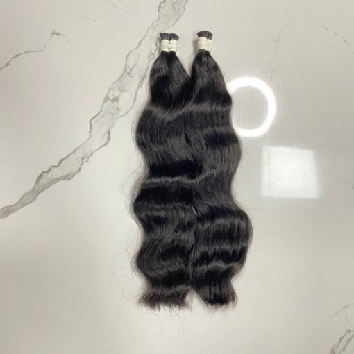Natural Wavy 100% Raw Hair Bundle - Image 2